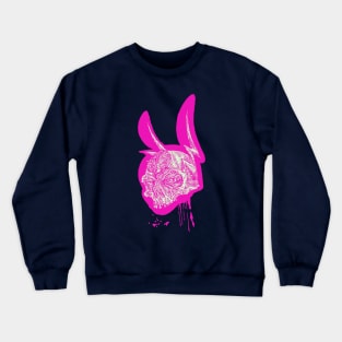 Skull Buns Pink Crewneck Sweatshirt